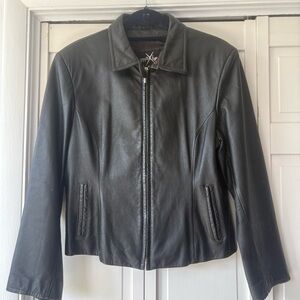 Wilson’s Black Leather Jacket for Women